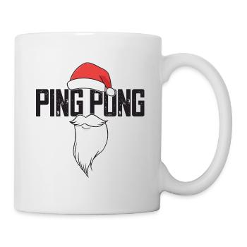 Table Tennis Table Tennis Bat Ping Pong - Mug - white - Right