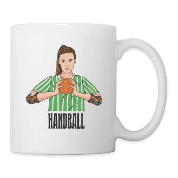 Handball Player Handball Ball Outfit Handball Player - Mug - white - Right