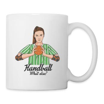 Handballspielerin Handball Was sonst? Handballer - Tasse - Weiß - Rechts