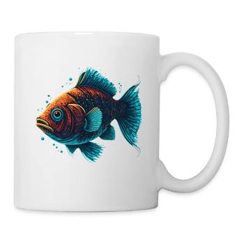Funny Fish - Mug - white - Right