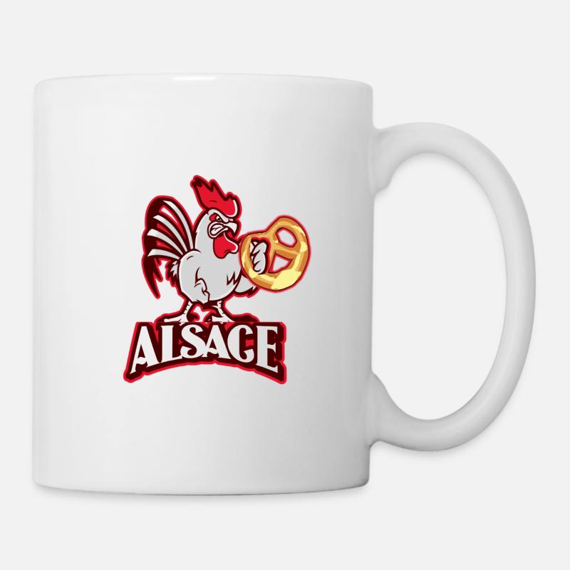 Alsace Poulet - Mug blanc - blanc