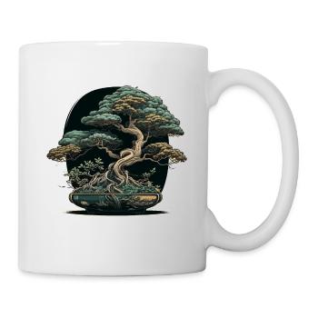 Perfekter Bonsai - Tasse - Weiß - Rechts