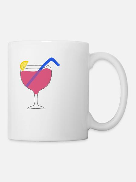 cocktail - Tasse - Weiß