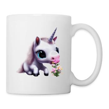 Joli bouquet d’odeurs de licorne - Mug blanc - blanc - Droite