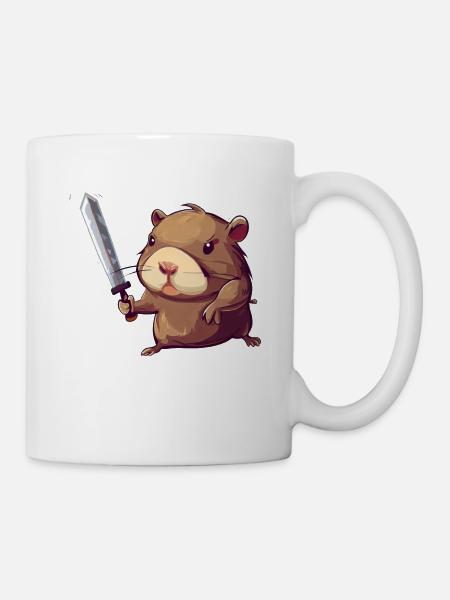Capybara Figther - Mug blanc - blanc