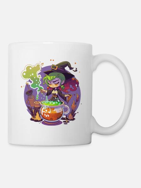 Kessel-Gebräu - Tasse - Weiß