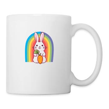 LBTQ+ Hase - Tasse - Weiß - Rechts