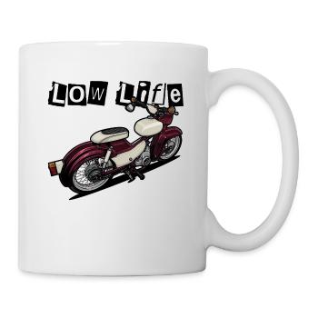 Étoile (rouge) // Illustration - Mug blanc - blanc - Droite