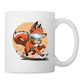 Fox Runner - Mug - white - Right