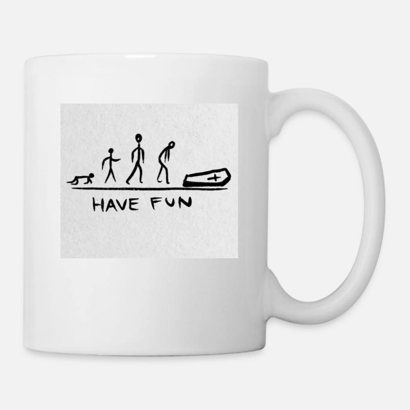 AMUSEZ-VOUS - Mug blanc - blanc
