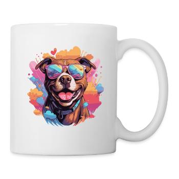 Chien heureux 4 - Mug blanc - blanc - Droite