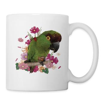 Der Bergsittich - Tasse - Weiß - Rechts
