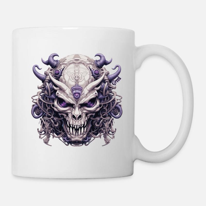 Avidité - Mug blanc - blanc