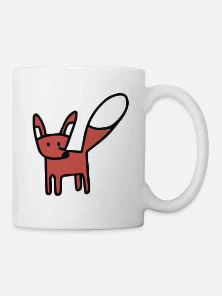 Fox - Mug - white