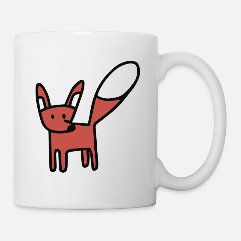 Renard - Mug blanc - blanc