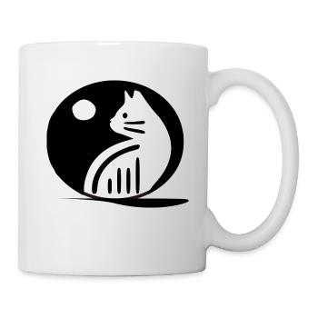 Katze - Tasse - Weiß - Rechts