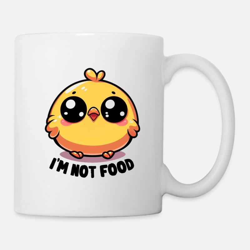 I'm not food - Mug - white