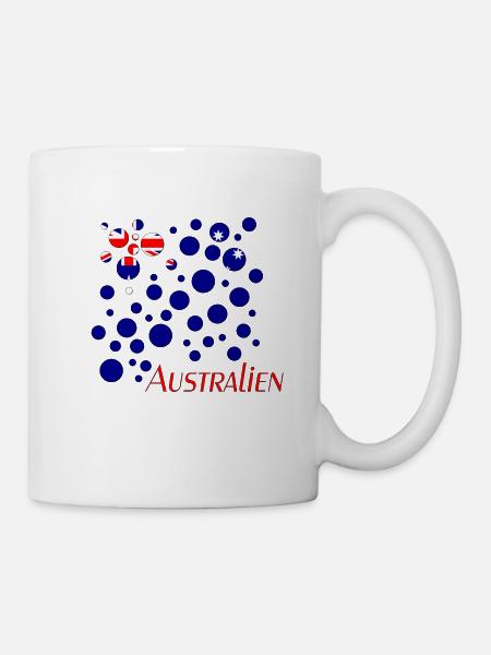 Australien Australia - Tasse - Weiß