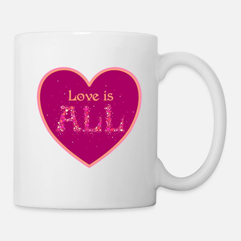 L’amour est tout - Mug blanc - blanc