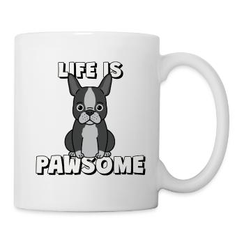 Life is Pawsome - Mug - white - Right