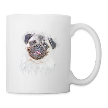 Pug - Mug - white - Right