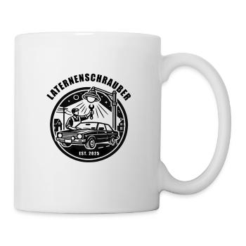 Laternenschrauber - Tasse - Weiß - Rechts