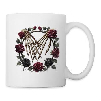 Romance sombre | Esthétique gothique - Mug blanc - blanc - Droite