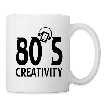 Années 80 - Mug blanc - blanc - Droite