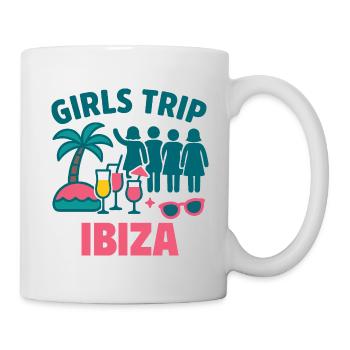 Girls Trip Ibiza Party - Mug - white - Right