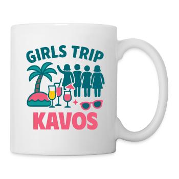 Filles Trip Kavos Party Chemise - Mug blanc - blanc - Droite