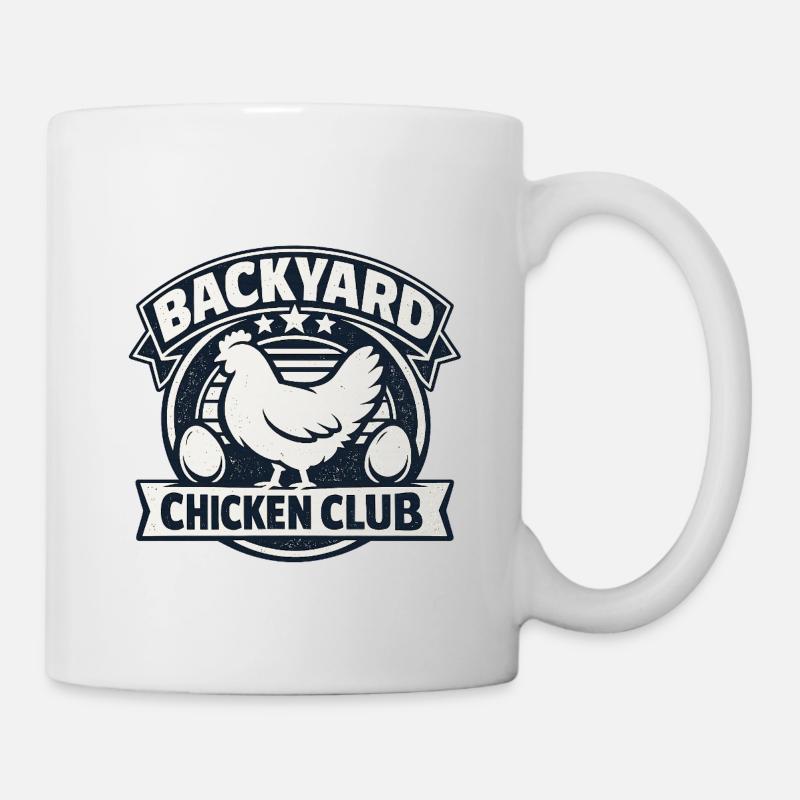 Backyard Chicken Club - Mug - white
