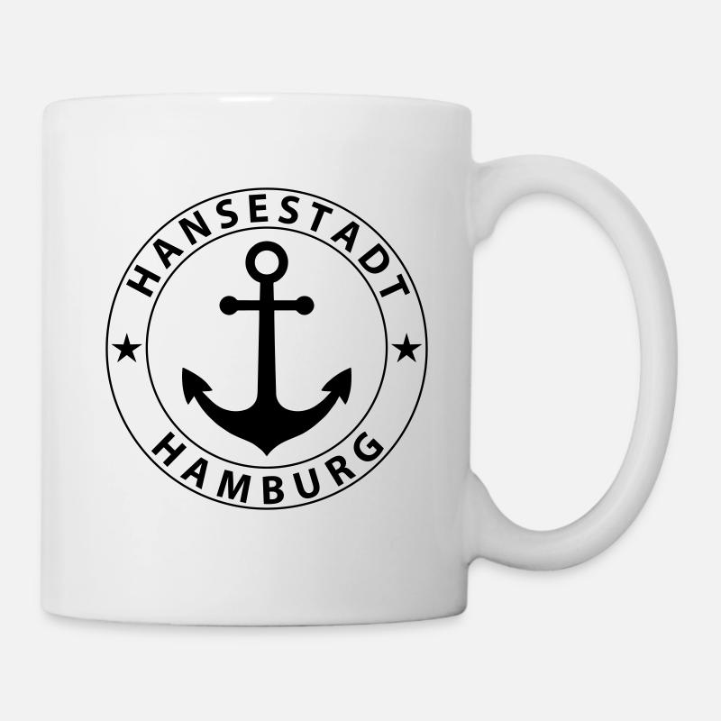 Hamburg - Tasse - Weiß