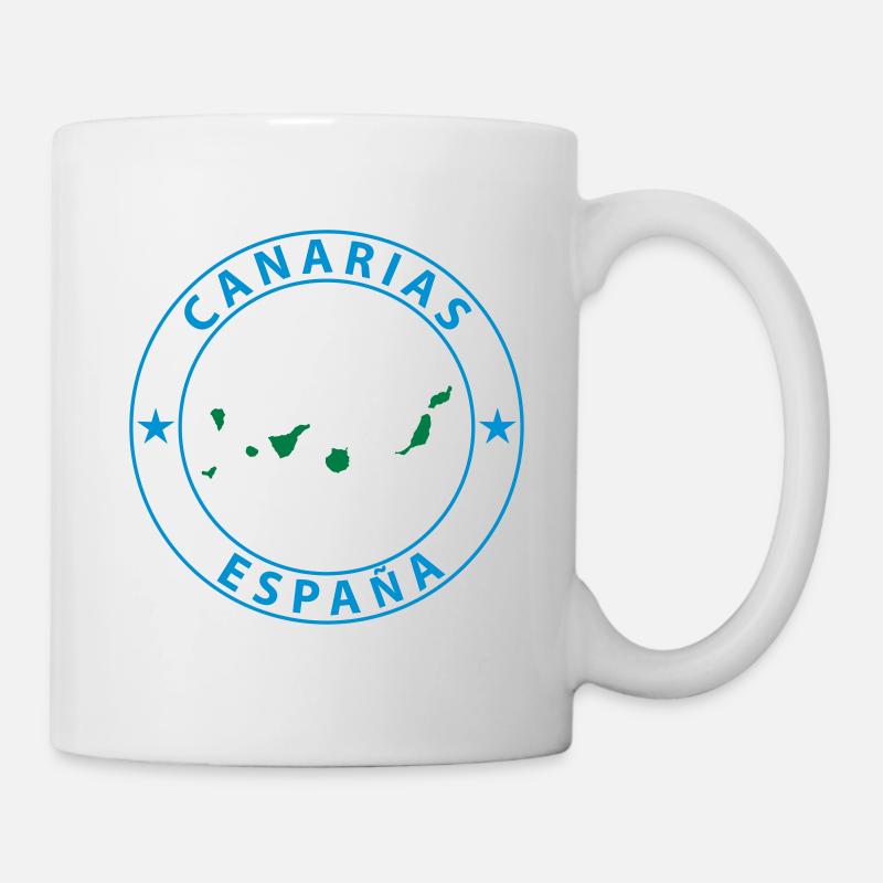 Canary Islands - Tasse - Weiß