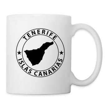 Teneriffa - Tasse - Weiß - Rechts