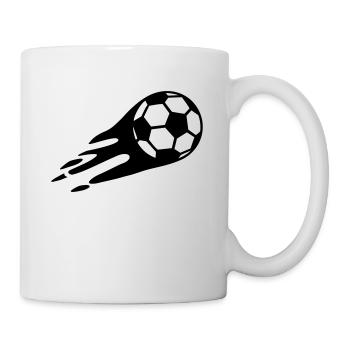 Fußball Deutschland Weltmeister Sport - Tasse - Weiß - Rechts