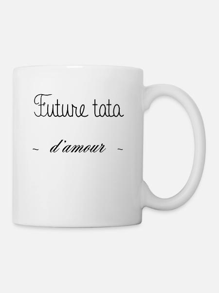 FUTURE TATA D AMOUR - Mug blanc - blanc