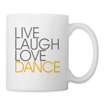 EN DIRECT DE RIRE DANCE LOVE - Dance Fashion - Mug blanc - blanc - Droite