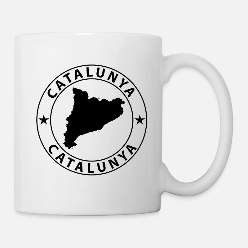 Catalunya - Tasse - Weiß