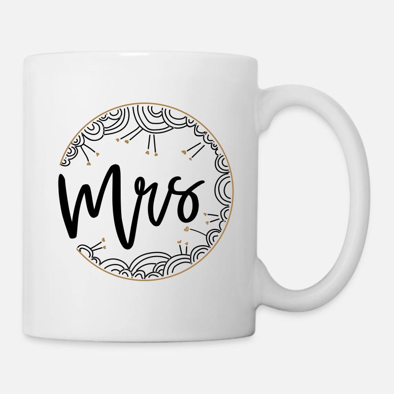 MRS / Mr + Mrs Duo - Mug - white