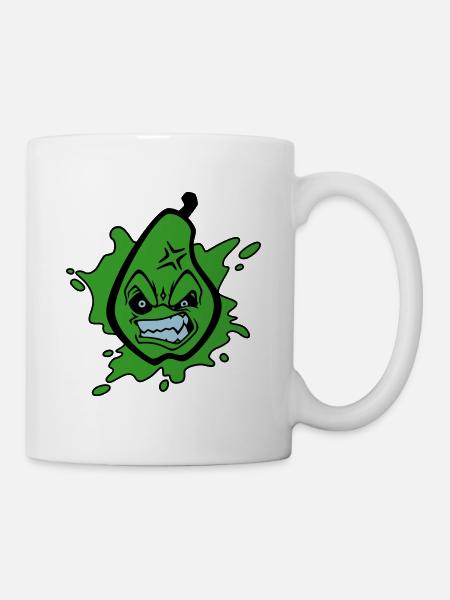 Angry pear - Mug blanc - blanc