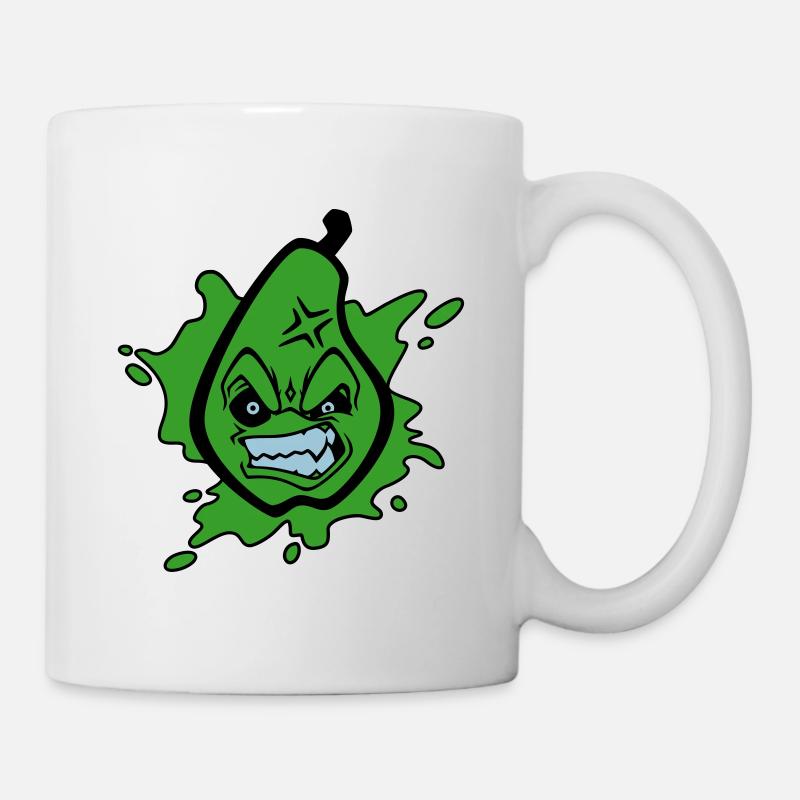 Angry pear - Mug - white