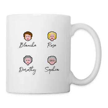 Golden Girls - Tasse - Weiß - Rechts