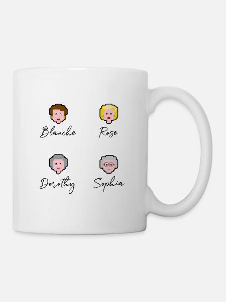 Golden Girls - Tasse - Weiß