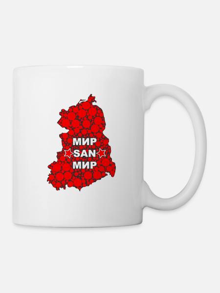 Mir San Mir - Tasse - Weiß