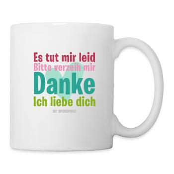 HO OPONOPONO - Tasse - Weiß - Rechts