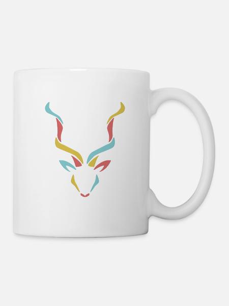 Colored Kudu - Mug - white