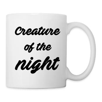 Creature of the night - Tasse - Weiß - Rechts