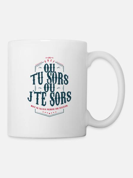 Dikkenek scène culte - Mug blanc - blanc