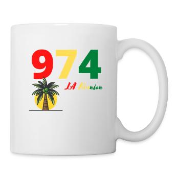 974 LA Réunion - Tasse - Weiß - Rechts