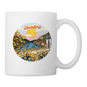 Heidelberg - Mug blanc - blanc - Droite